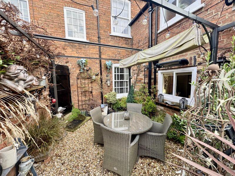 Al fresco dining area