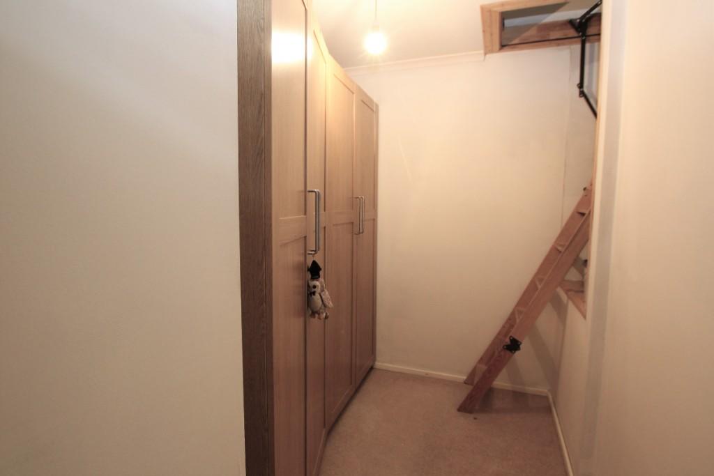 Entrance to attic