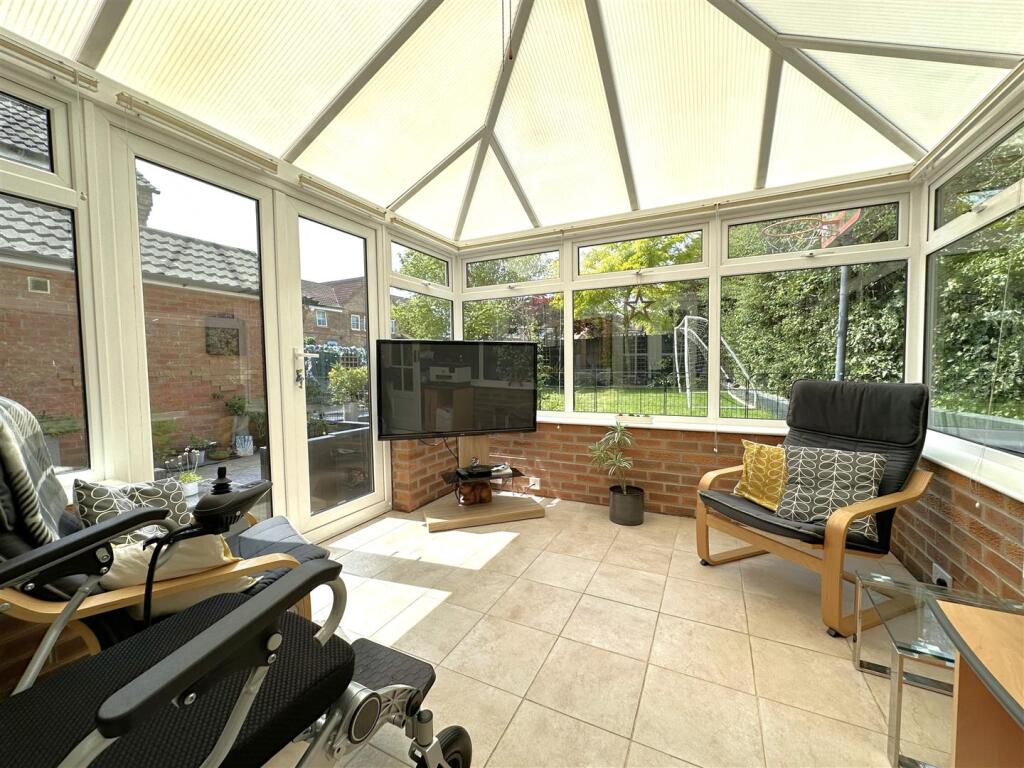 Conservatory With French Doors 150