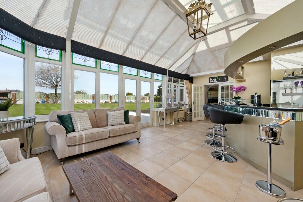 Sun Room with Bar