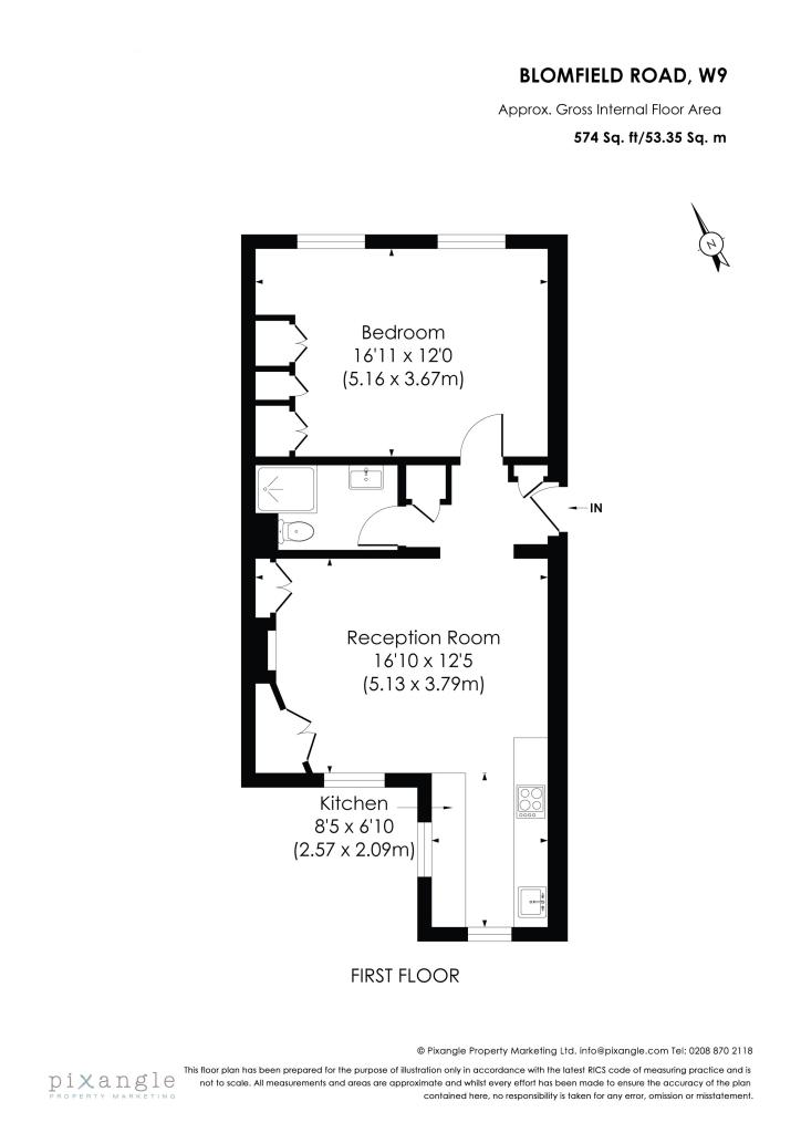 Blomfield Road 68d W