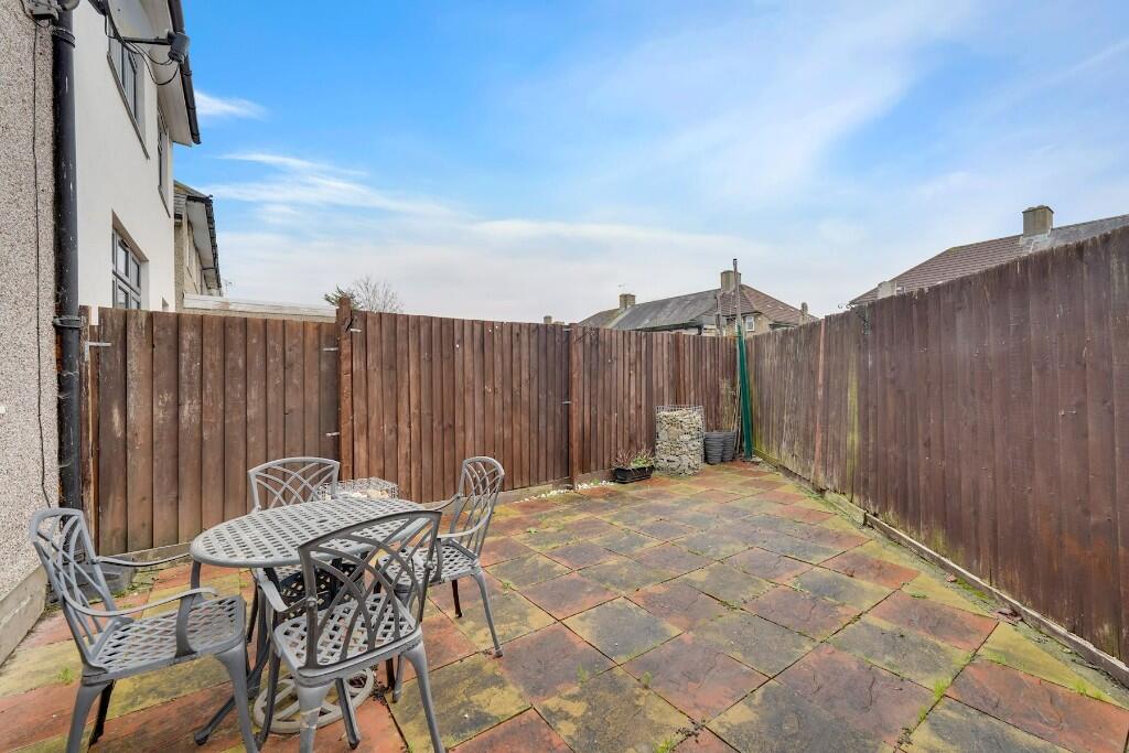 Private rear garden 