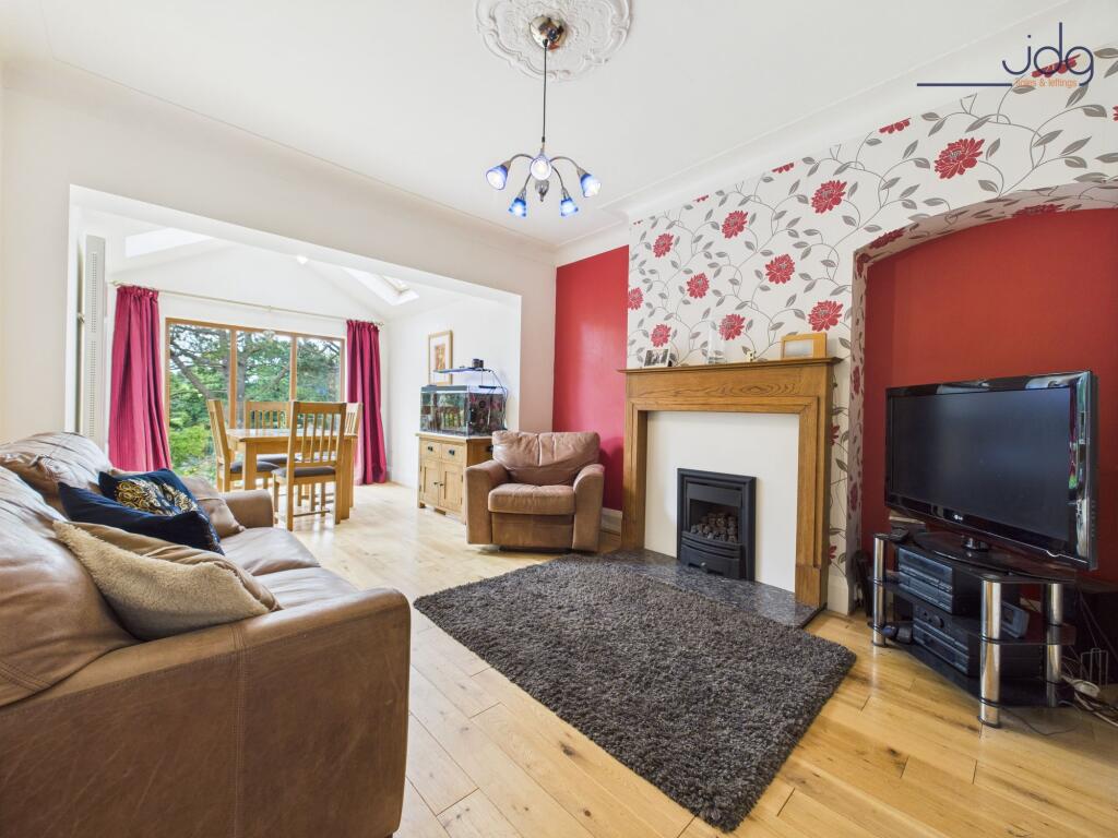 Extended Snug with Dining Room and views