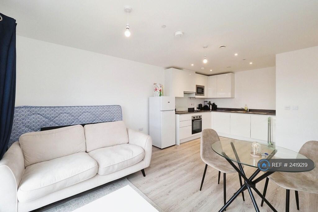 Open Plan Lounge And Kitchen