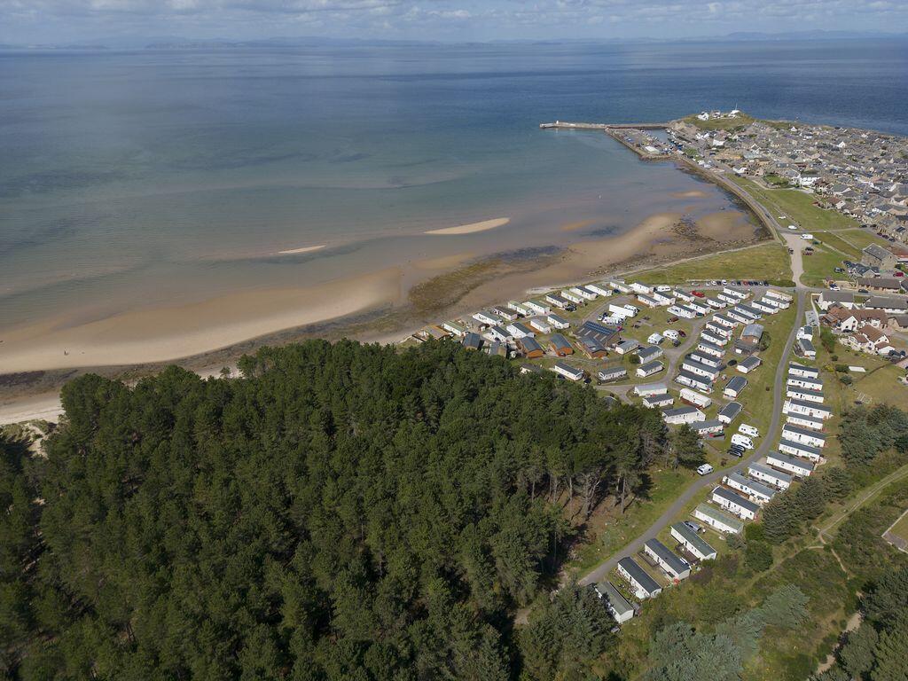 2022 Scotland Burghead Holiday Park Aerial Drone (