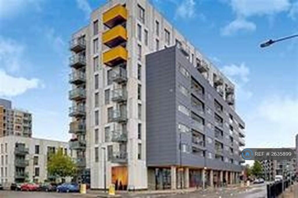 Front Of Apartment Block
