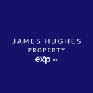 James Hughes Property, Powered by eXp UK logo