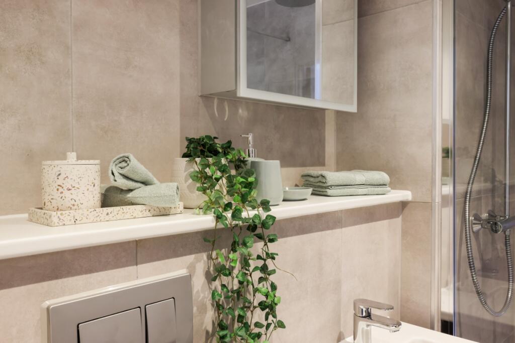 Bathroom close up
