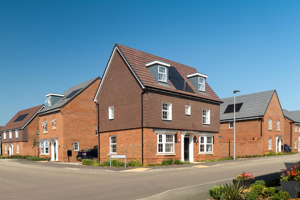 Outside view of 4 bedroom Homes at Finchwood Park August 2024