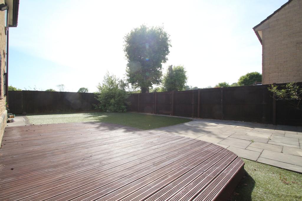 Rear garden
