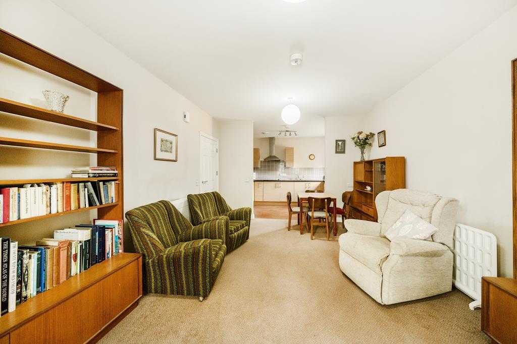 Reception Room/Dining Room leading to Kitchen