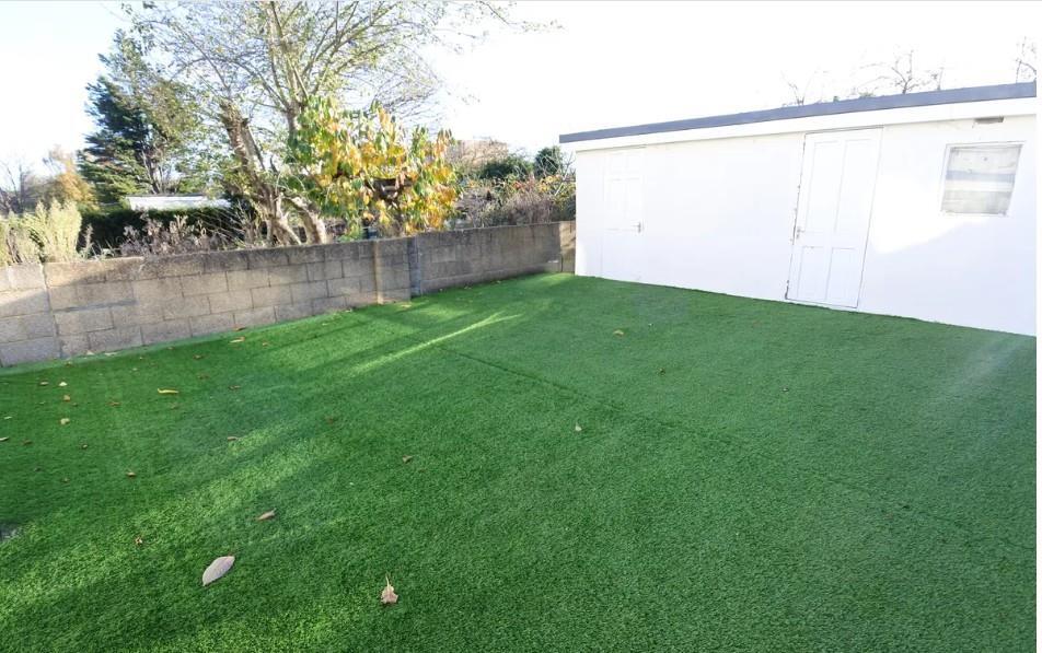 Private rear garden