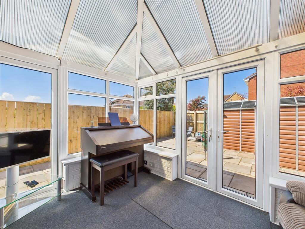 Upvc conservatory: