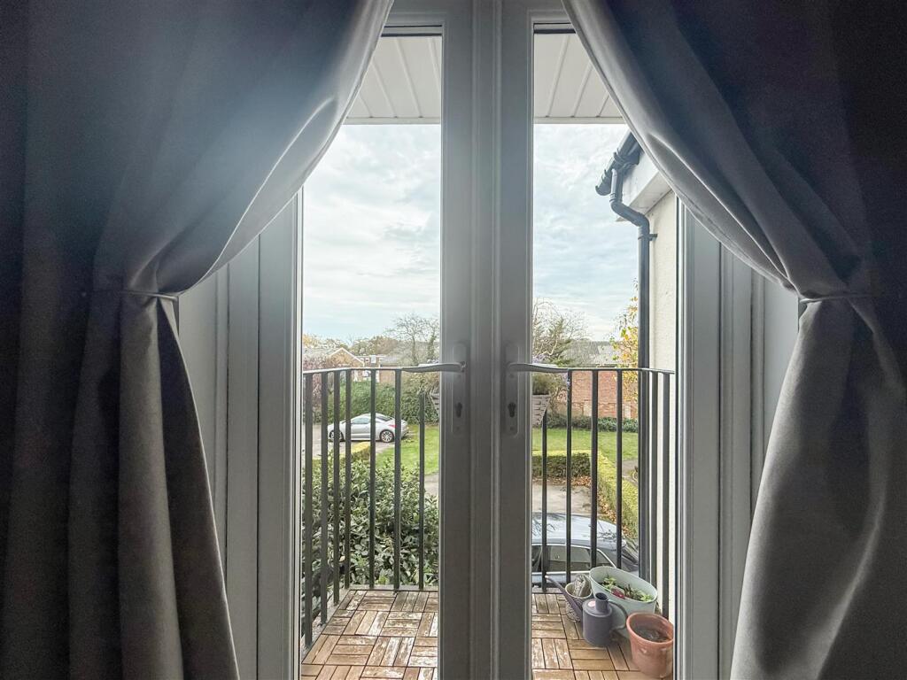 bedroom balcony