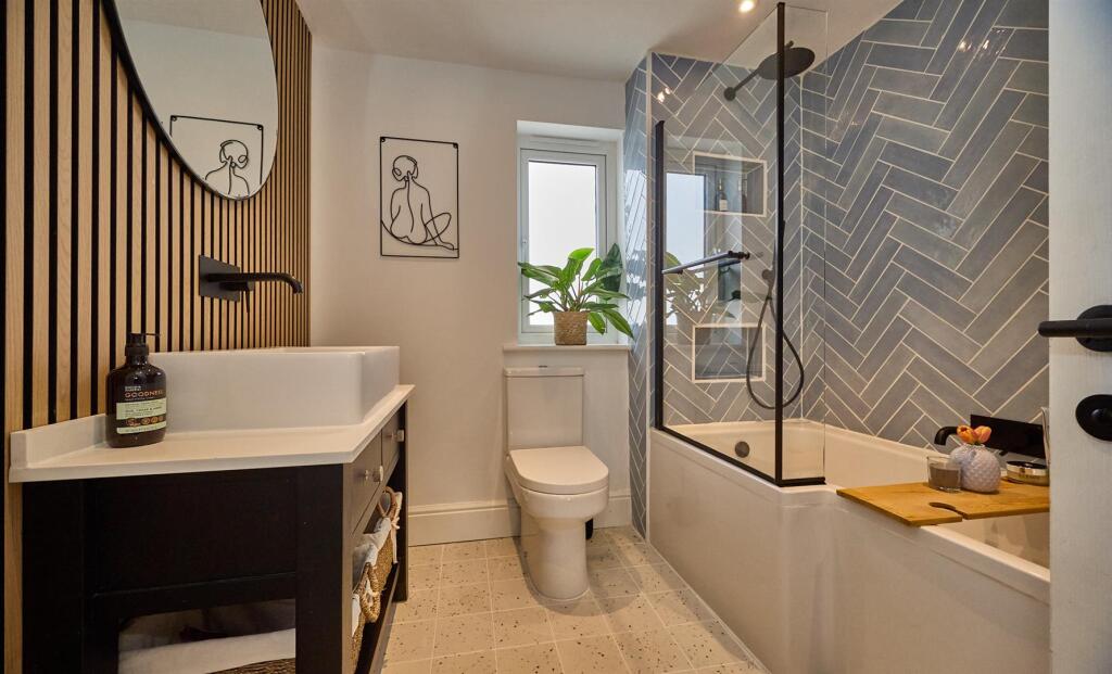 Refitted bathroom to front
