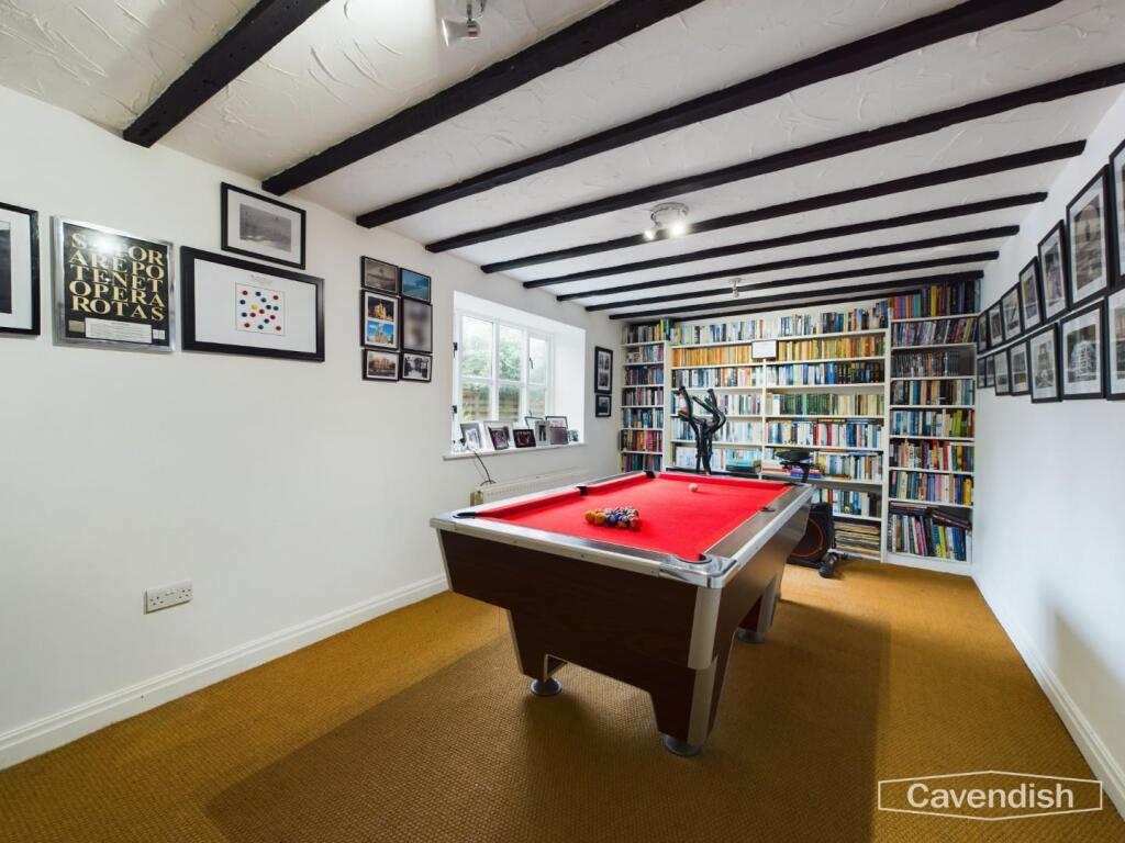 GAMES ROOM/ADDITIONAL RECEPTION