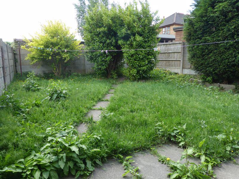 Rear garden