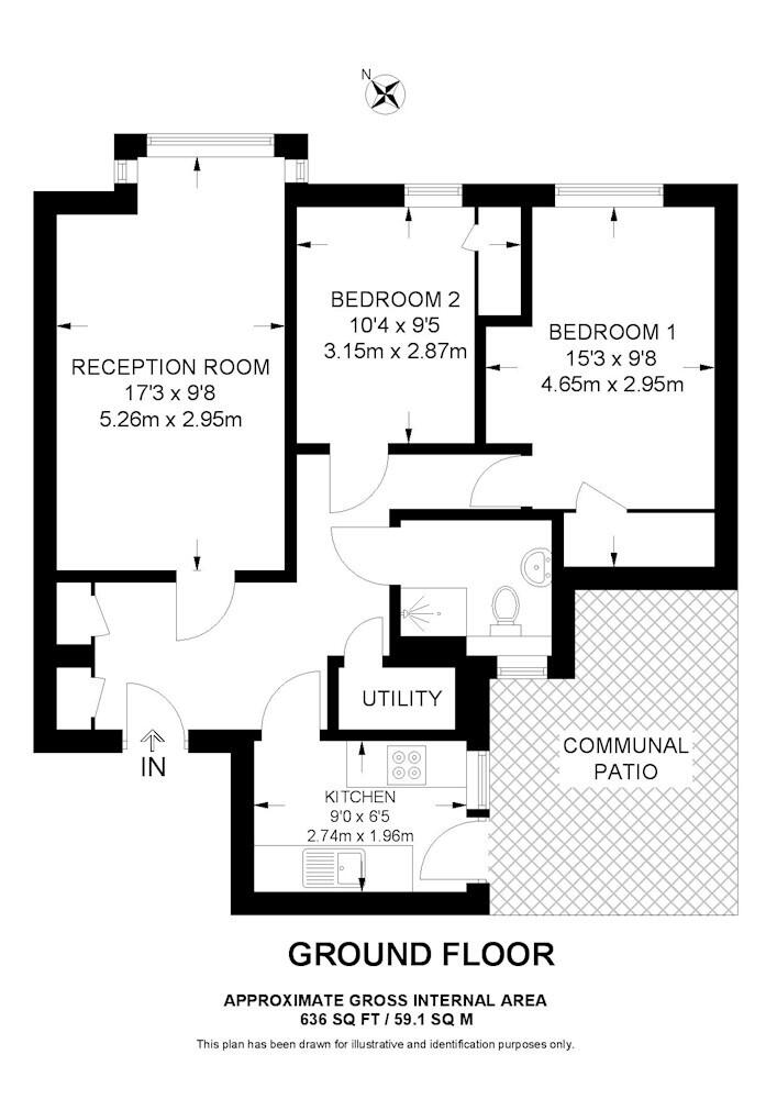 21 Elmhurst Court, St. Peters Road, Croydon, Surrey, CR0 1HQ