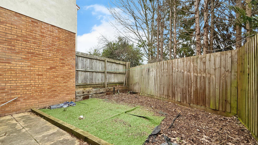 Rear garden