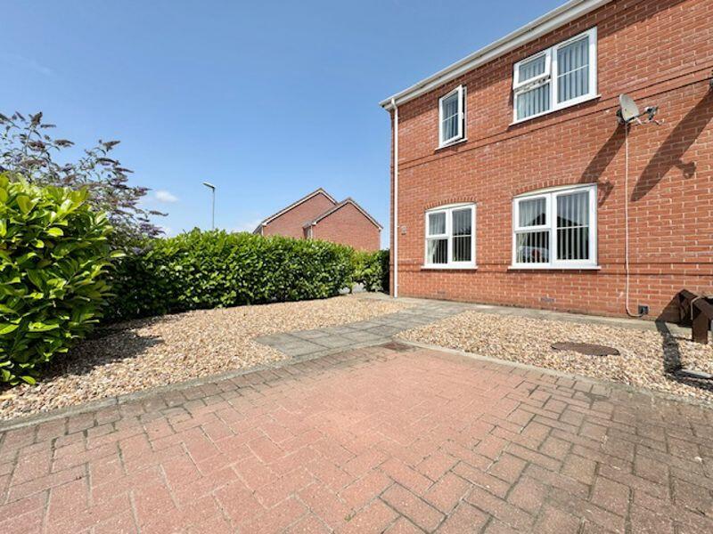 Front garden and parking