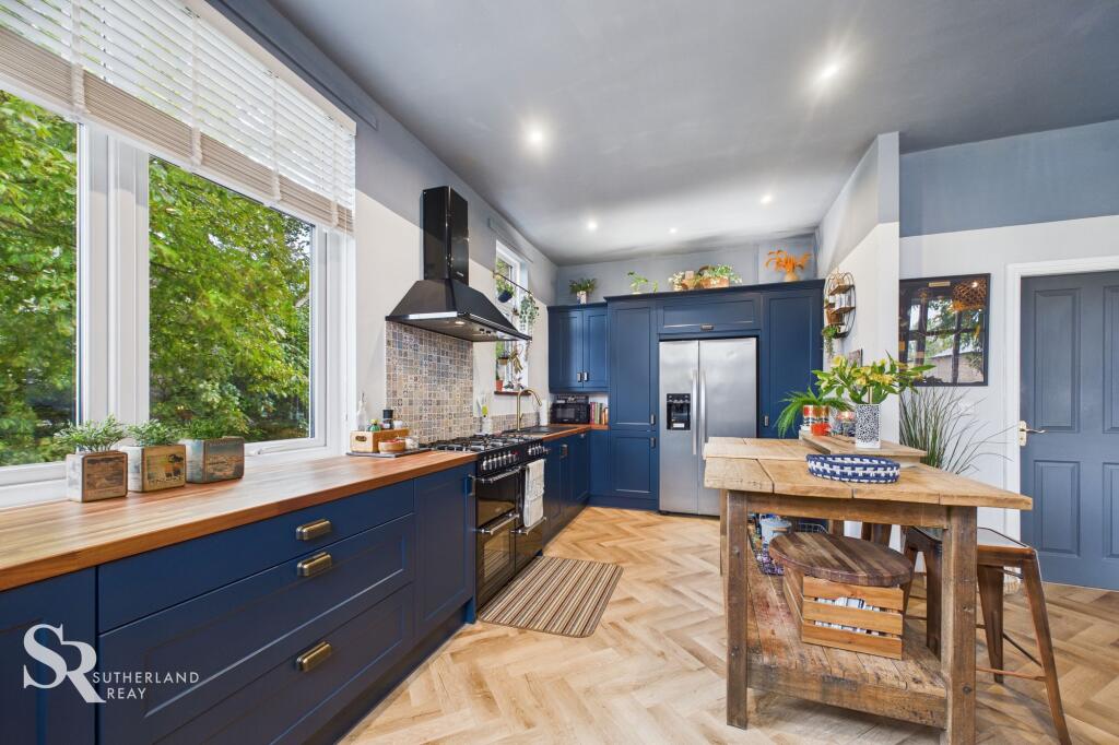 Open-Plan Kitchen/Dining/Living Area