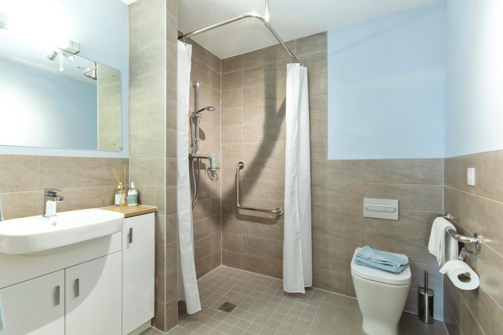 Typical shower room 