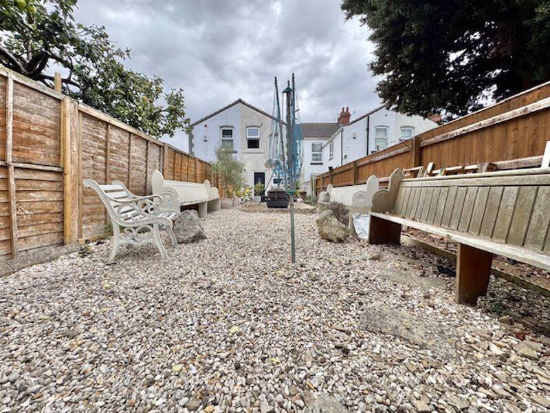 Rear garden and elevation