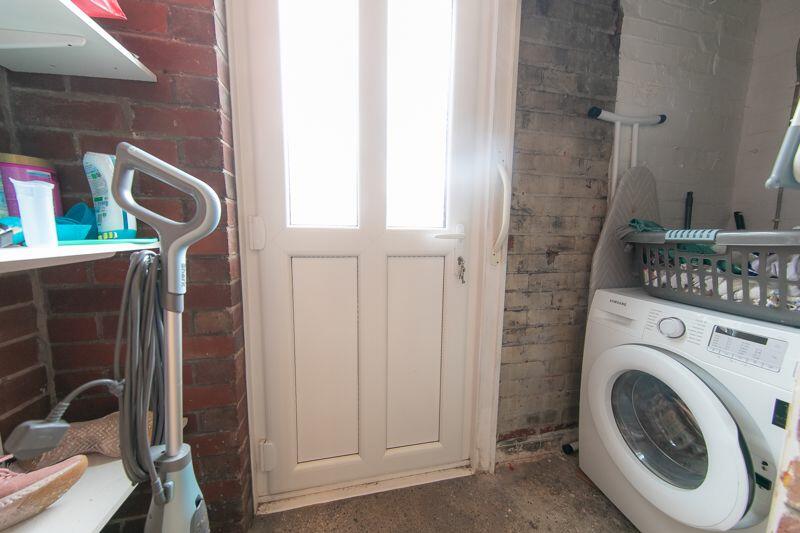 Utility space/Rear porch