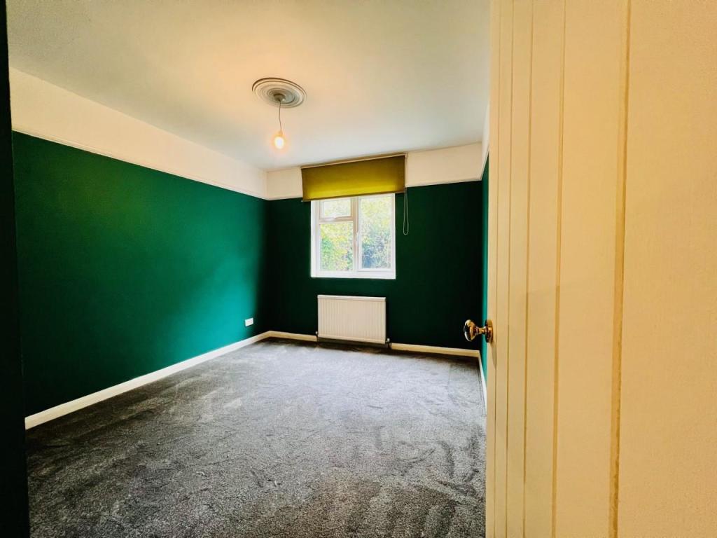 New painted bedroom