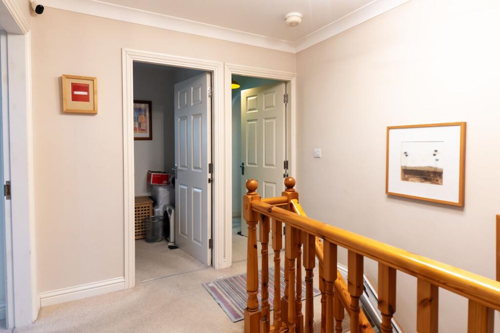 Stairs and landing