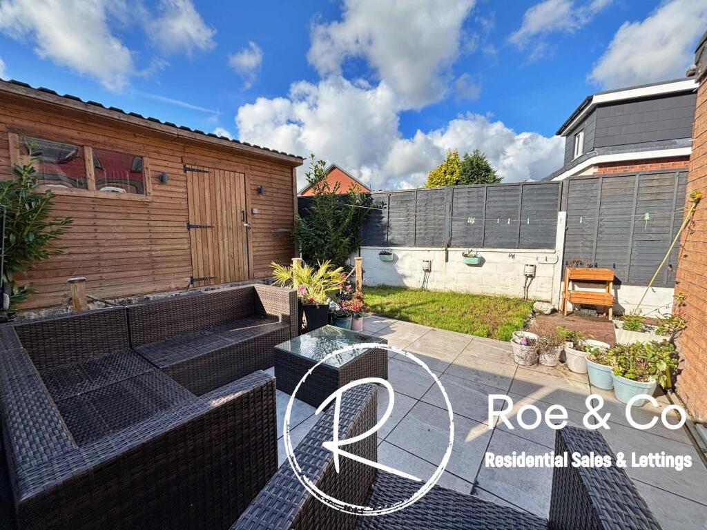 Rear garden