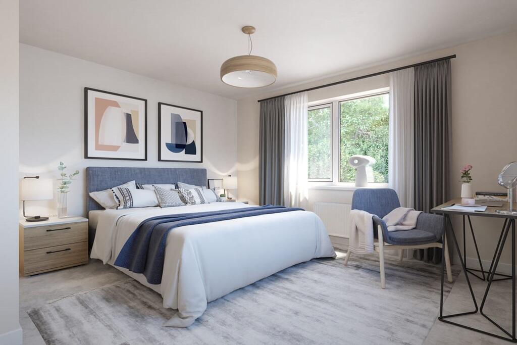 Space for a king-sized bed