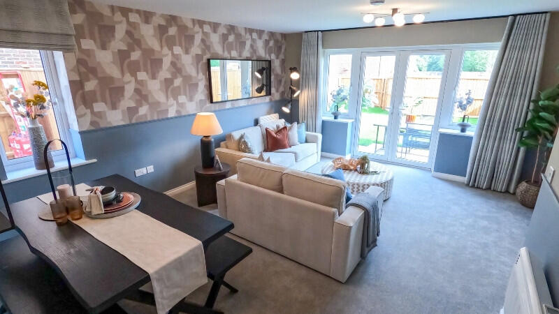 Living/Dining Room | 3 Bedroom Show Home