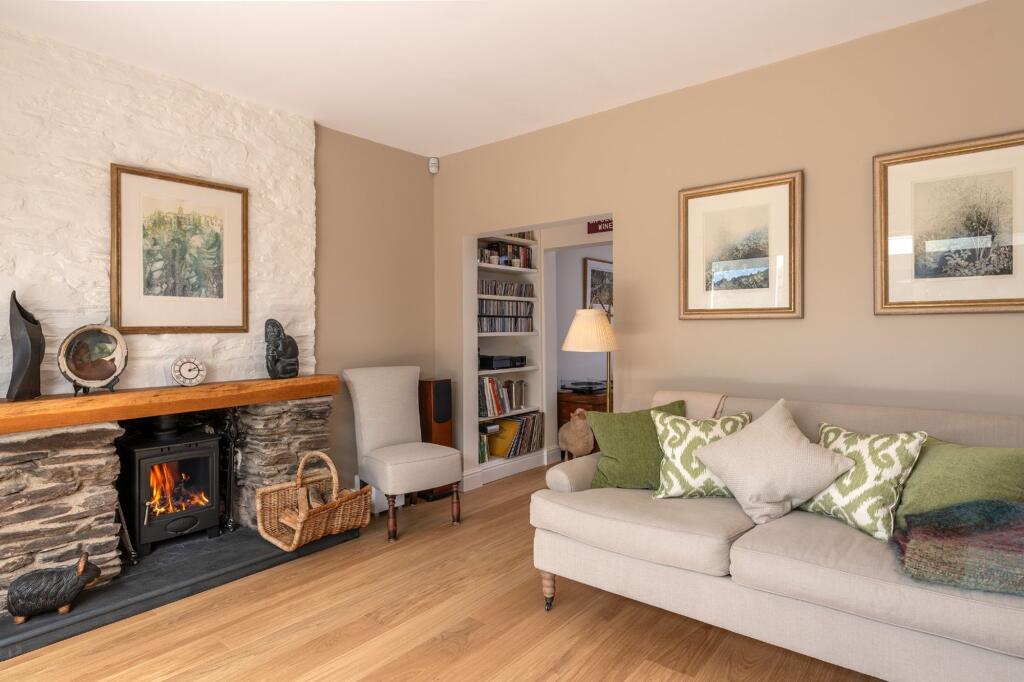 Living Room, Hillside Terrace, Kingswear