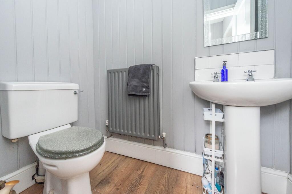 UTILITY ROOM AND DOWNSTAIRS W.C