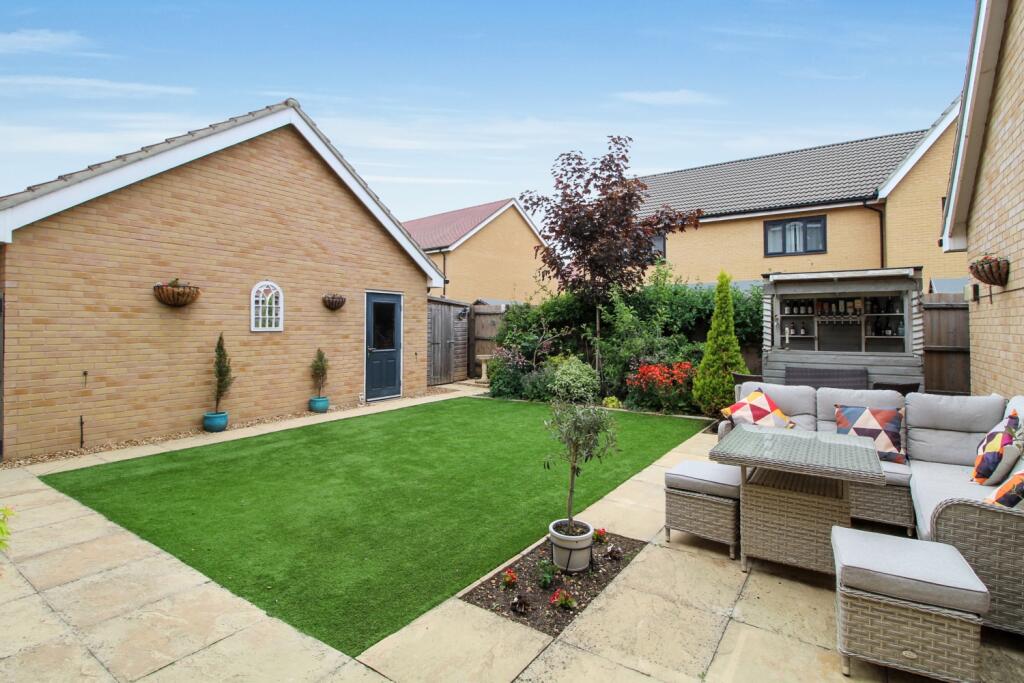 Rear garden