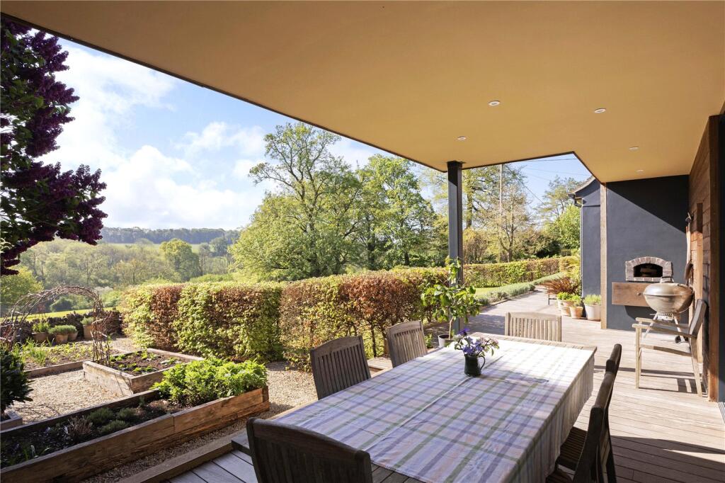 Covered Decking Area