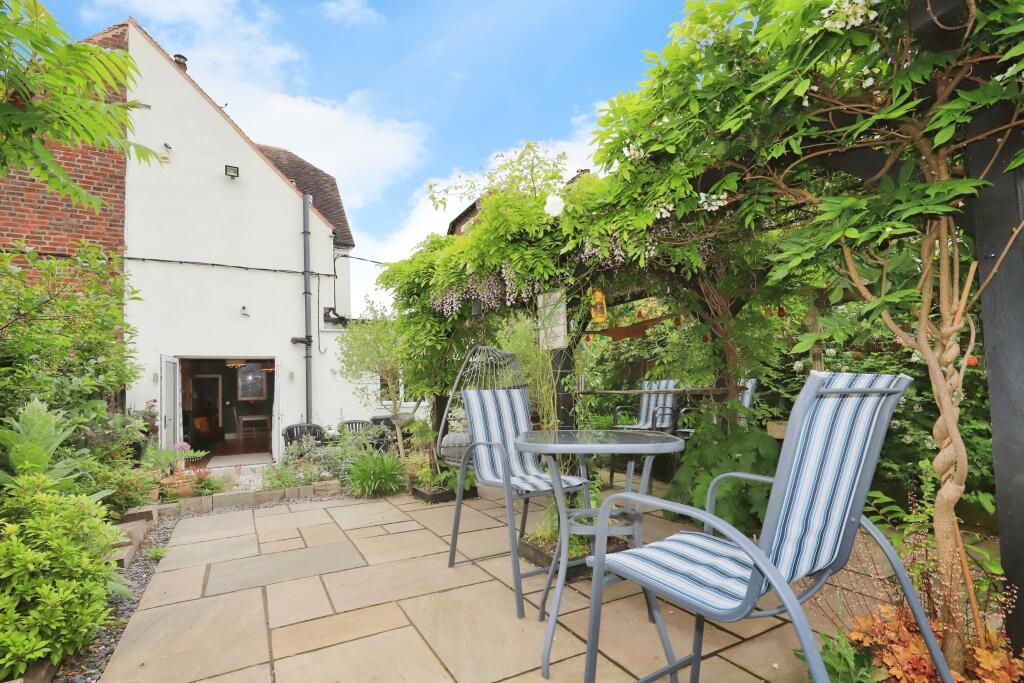 Rear garden