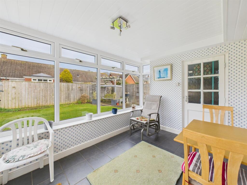 Upvc conservatory: