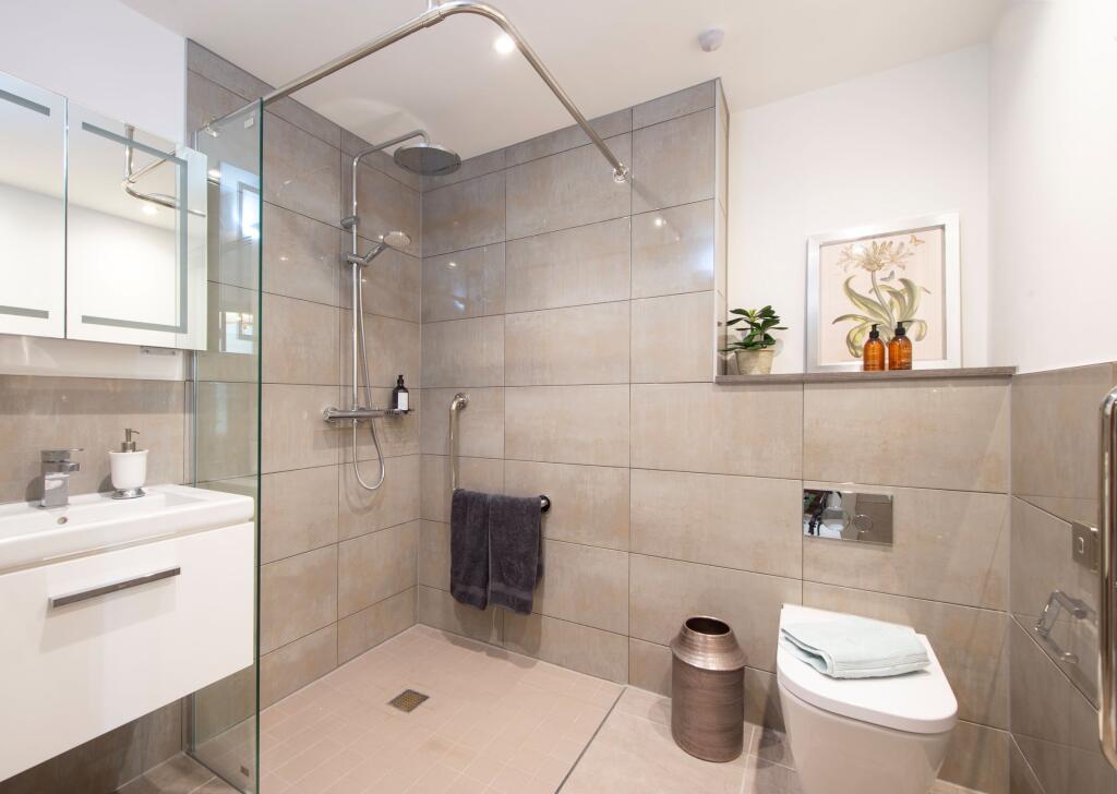Show home shower room 
