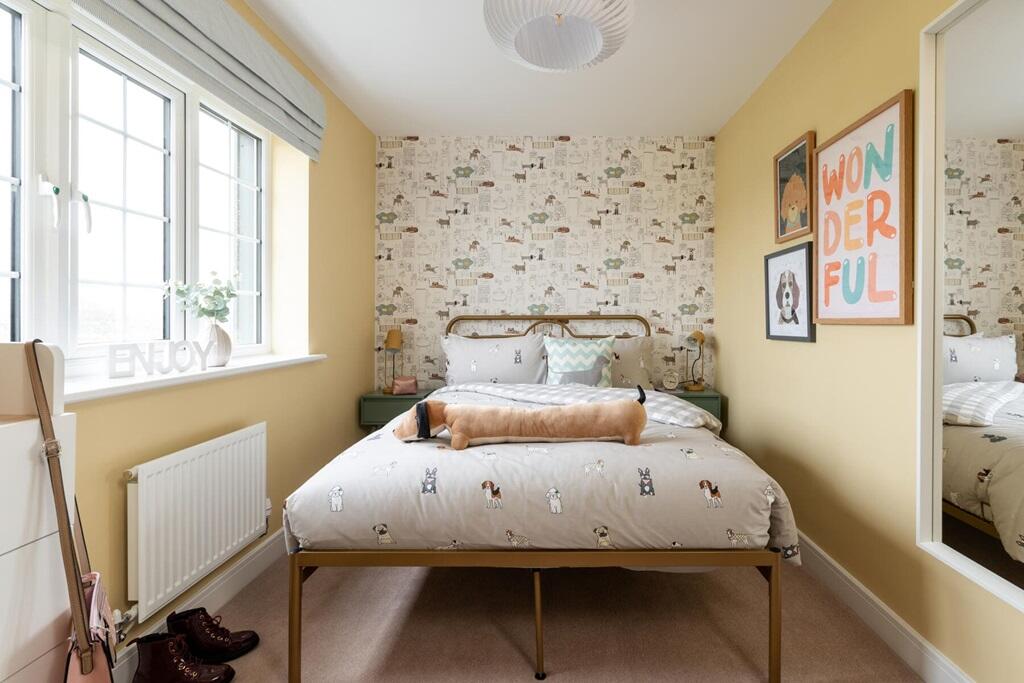 The perfect bedroom for children, or the ideal bedroom for guests