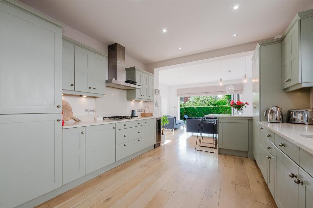 Family Room and Dining Kitchen