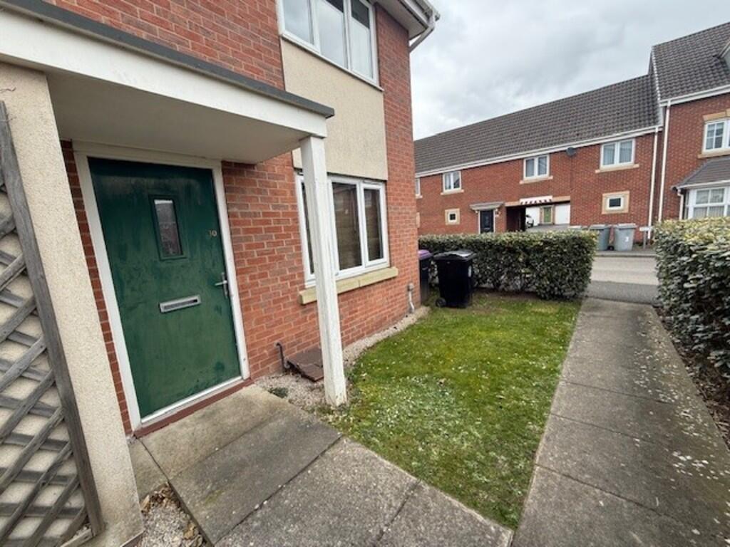 front of property