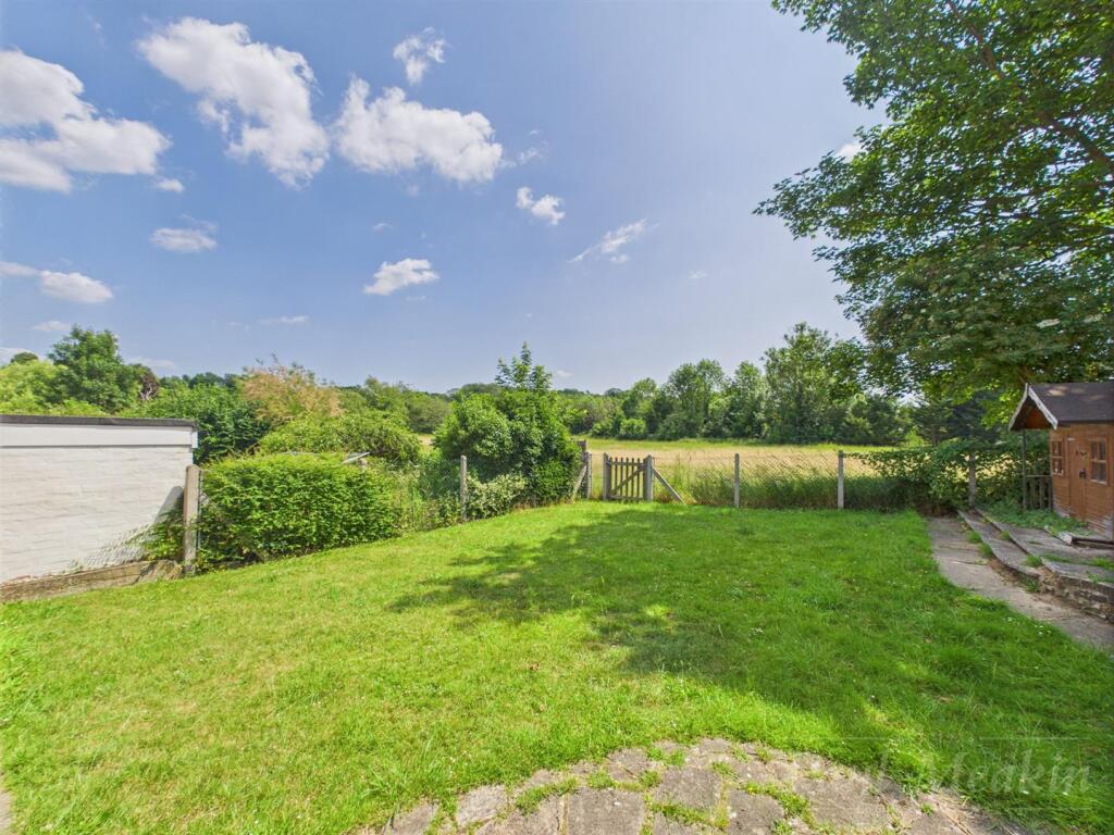 Rear garden