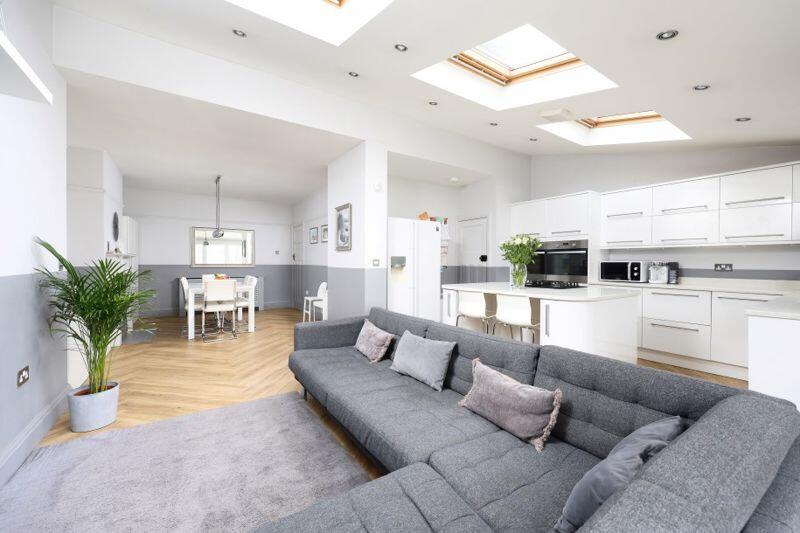 Kitchen/Dining/Living Space