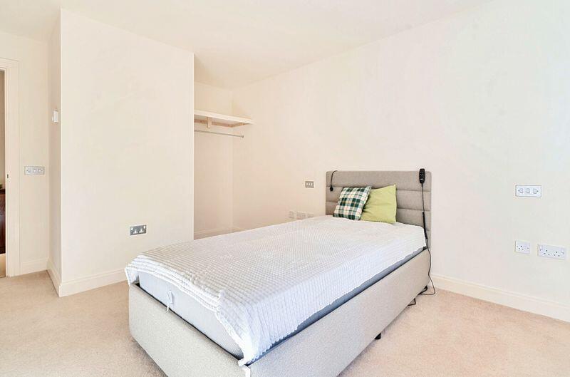 Bedroom with extra hanging space