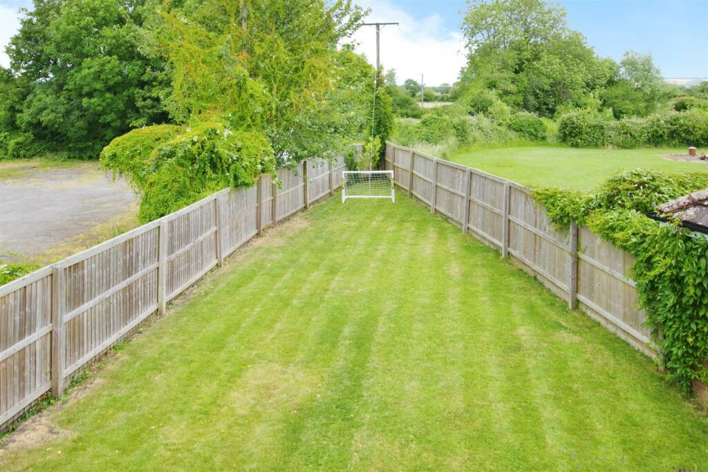 Side &amp; Rear Garden