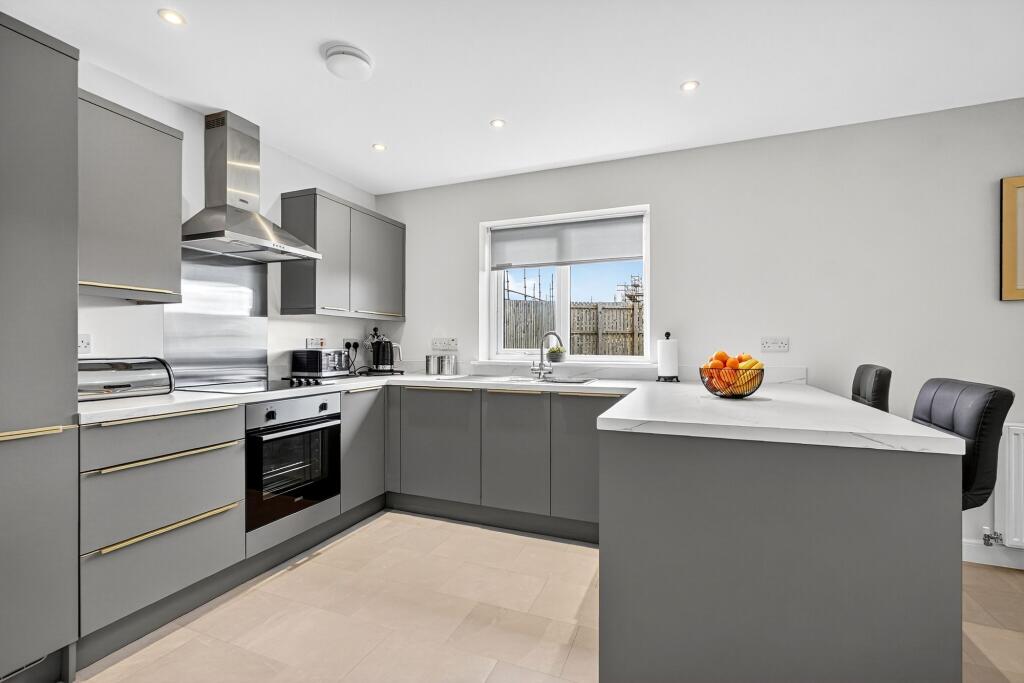 Family Living area and Dining Kitchen