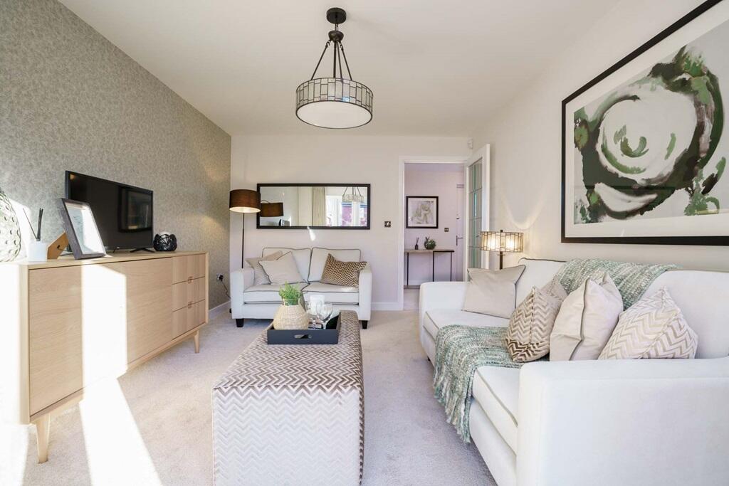 Separate living room for cosy nights in