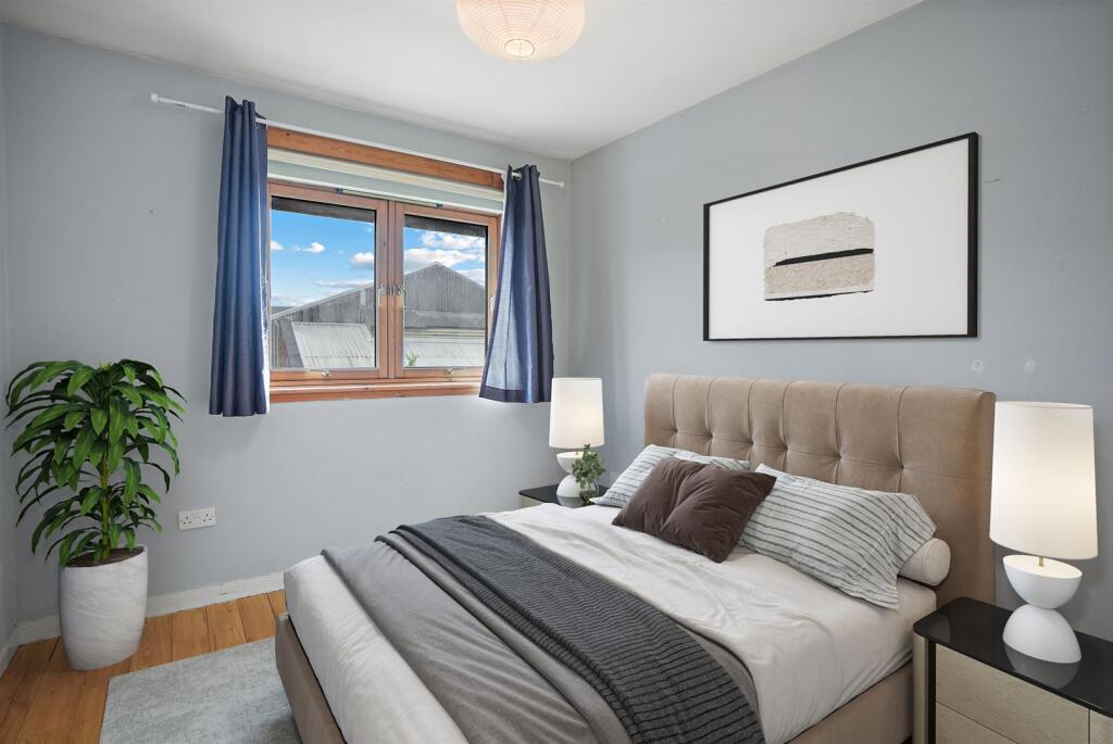 Virtually Staged Bedroom